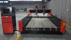 延安洛川县HW-1825双头重型浮雕石材雕刻机
